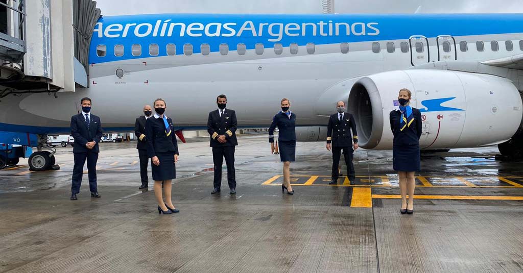 Aerolíneas Argentinas reinició la operación regular de sus vuelos domésticos Aerolíneas Argentinas reinició la operación regular de sus vuelos domésticos