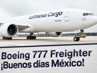 Lufthansa Cargo / Boeing 777F "Buenos Días México
