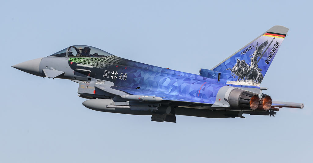 Airbus firma contrato con Alemania por 38 Eurofighter Eurofighter / Alemania "Quadriga" contract