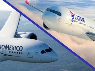 Aeroméxico firma acuerdo de código compartido con LATAM Brasil y Colombia