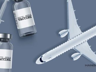 Transporte de vacunas contra el COVID-19 en aviones comerciales