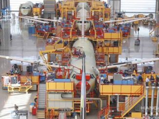 Línea de producción del Airbus A320