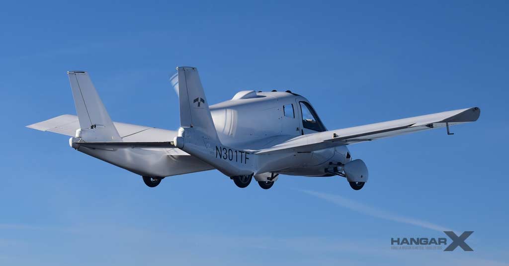 Terrafugia obtiene la certificación de la FAA para su modelo "Transition" Automóvil volador fue certificado por la FAA