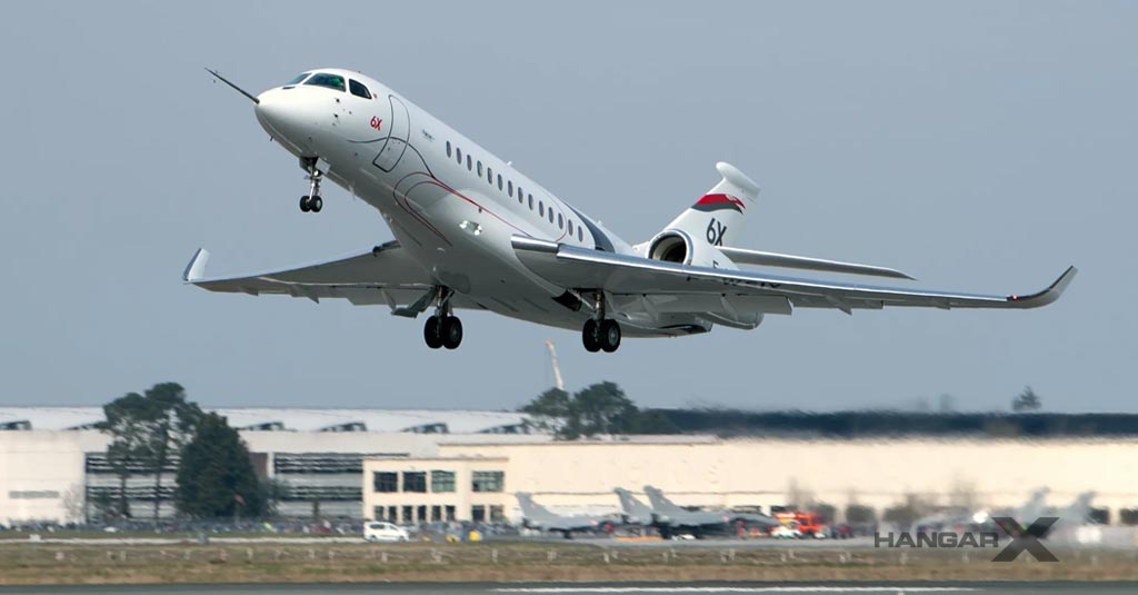 El Dassault Falcon 6X realizó su primer vuelo El Dassault Falcon 6X realizó su primer vuelo