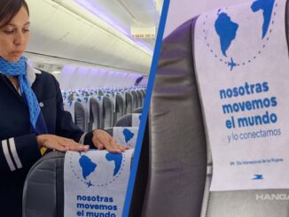 El Día Internacional de la Mujer en los aviones de Aerolíneas Argentinas
