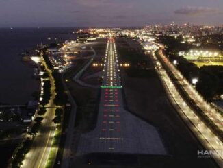 Inauguraron la nueva pista de Aeroparque