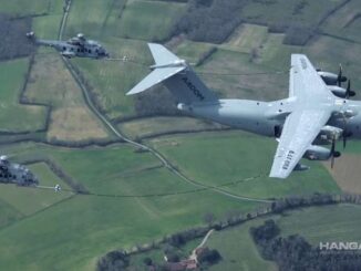 Airbus A400M reabastecimiento de helicópteros en vuelo