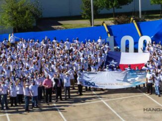 Bombardier finaliza la producción de la centésima ala del Global 7500