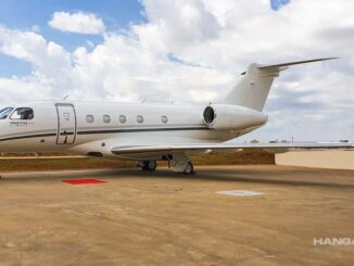 Embraer realizó la primer conversión de un Praetor 500 en Brasil