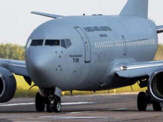 Boeing 737-700 (T99) Fuérza Aérea Argentina (Foto: Jorge Quaglini)