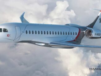 Dassault Aviation presentó el nuevo Falcon 10X