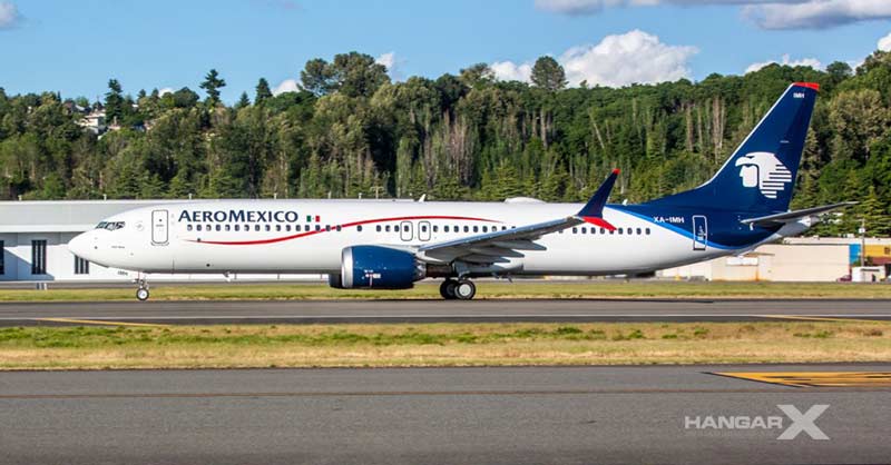 Aeroméxico comenzó a recibir los primeros Boeing 737 MAX 9 Aeroméxico comenzó a recibir los primeros Boeing 737 MAX 9
