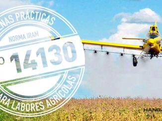 resentaron un manual para la implementación de la Norma IRAM 14130 en aplicaciones aéreas de fitosanitarios