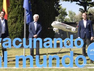 Iberia transportará vacunas y suministros humanitarios para UNICEF