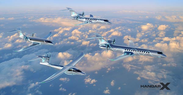Embraer presentó su familia de aeronaves que utilizan tecnologías de propulsión con energía renovable