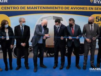 Ryanair amplió su centro de mantenimiento en Sevilla
