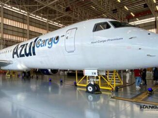 Azul Cargo presenta el primer Embraer E195 "Clase F" del mundo