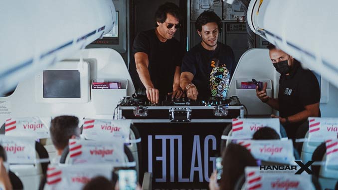LATAM realizó un vuelo especial con su avión "Rock in Rio Brasil 2022" LATAM realizó un vuelo especial con su avión "Rock in Rio Brasil 2022"