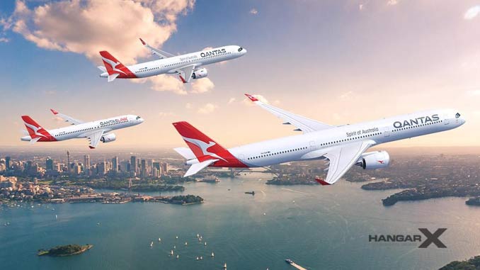 Qantas confirmó a Airbus una histórica orden de compra por 52 aviones Qantas confirmó a Airbus una histórica orden de compra por 52 aviones