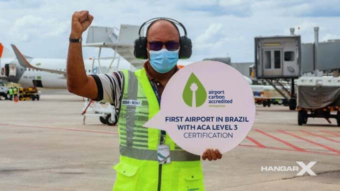 Aeropuerto de Salvador de Bahía recibe una certificación medioambiental sin precedentes Aeropuerto de Salvador de Bahía recibe una certificación medioambiental sin precedentes