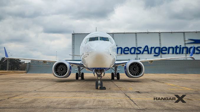Aerolíneas Argentinas incorpora el sexto Boeing 737 MAX a su flota Aerolíneas Argentinas incorpora el sexto Boeing 737 MAX a su flota