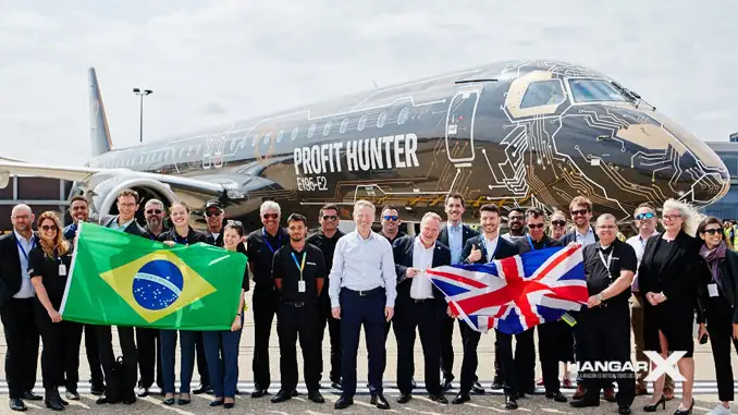 El Embraer E195-E2 aterrizó por primera vez en el London City Airport El Embraer E195-E2 aterrizó por primera vez en el London City Airport