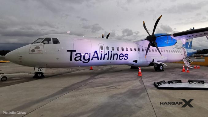 TAG Airlines inicia una nueva era en el transporte aéreo de Guatemala ATR 72-500 de TAG Airlines (Guatemala)