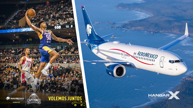 Aeroméxico firma alianza con los Capitanes de la NBA G League Aeroméxico firma alianza con los Capitanes de la NBA G League