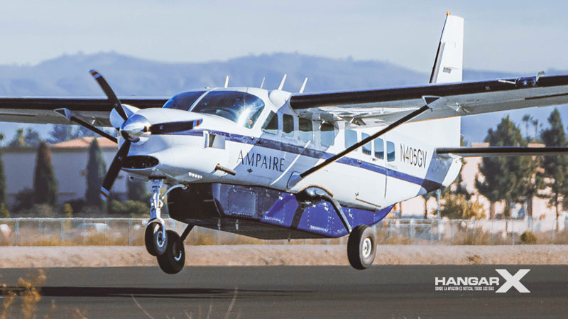 Primer vuelo del Cessna Eco Caravan híbrido eléctrico Primer vuelo del Cessna Eco Caravan híbrido eléctrico
