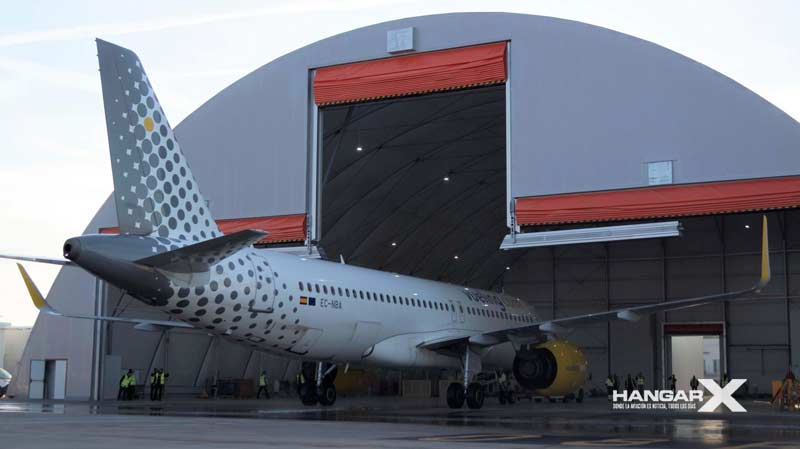 Nuevo hangar de mantenimiento en el Aeropuerto de Castellón Nuevo hangar de mantenimiento en el Aeropuerto de Castellón