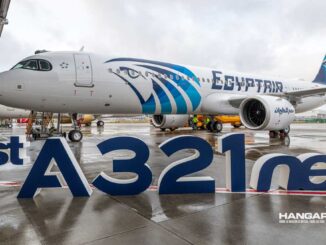 Egyptair recibió el primer Airbus A321neo de África