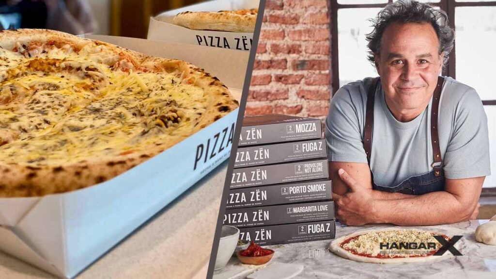 Roberto Petersen desembarca en Ezeiza con Pizza Zën Roberto Petersen desembarca en Ezeiza con Pizza Zën