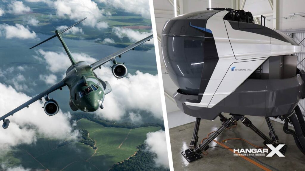 Inauguran en Brasil el primer simulador de Embraer KC-390 Millennium Inauguran en Brasil el primer simulador de Embraer KC-390 Millennium