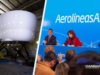 Aerolíneas Argentinas incorpora un nuevo simulador de Boeing 737-MAX