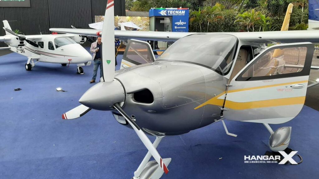 Tecnam debutó en LABACE 2023 con el P2006T y P2010 Tecnam debutó en LABACE 2023 con el P2006T y P2010