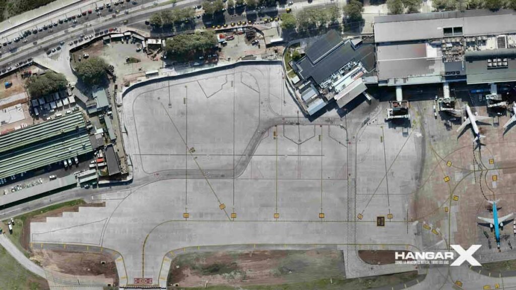 Inauguraron la nueva plataforma norte del Aeroparque "Jorge Newbery" Inauguraron la nueva plataforma norte del Aeroparque "Jorge Newbery"