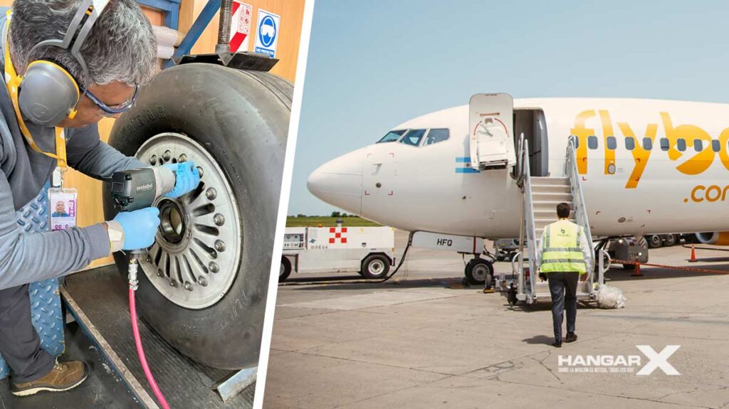 Primer taller de ruedas de una aerolínea Low Cost en Argentina Primer taller de ruedas de una aerolínea Low Cost en Argentina