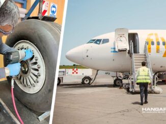 Primer taller de ruedas de una aerolínea Low Cost en Argentina