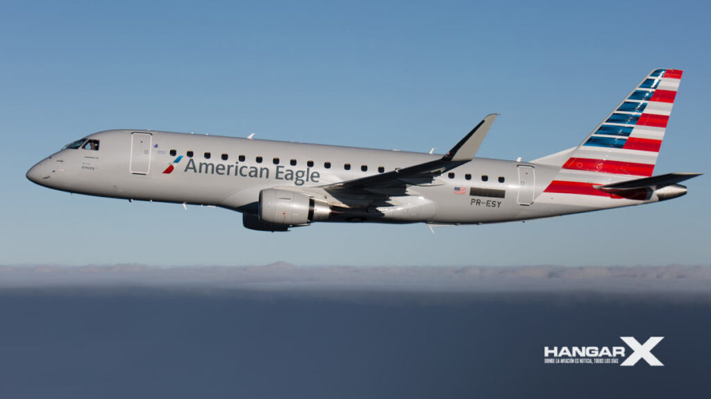 American Airlines refuerza su flota con cuatro nuevos Embraer E175 American Airlines Refuerza su Flota con Cuatro Nuevos E175 de Embraer