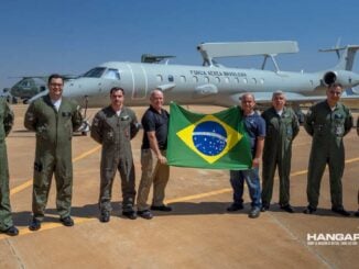 Embraer entrega a la FAB un E-99M para Misiones de Vigilancia y Reconocimiento Aéreo