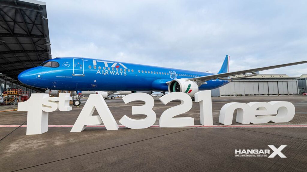 ITA Airways recibe su primer Airbus A321neo ITA Airways recibe su primer Airbus A321neo