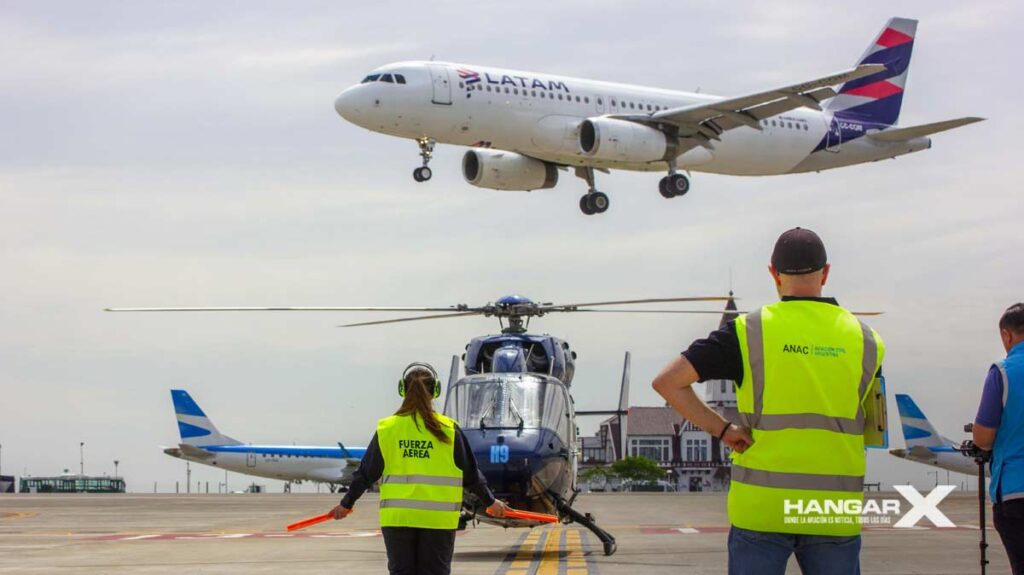 Simulacro de Accidente Aéreo en el Aeroparque "Jorge Newbery"