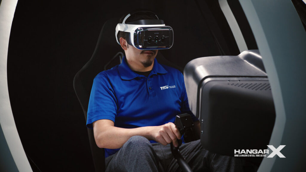 HAI Heli-Expo 2024: Presentaron el Veris VR Flight Simulator Veris VR Flight Simulator By TRU Simulations