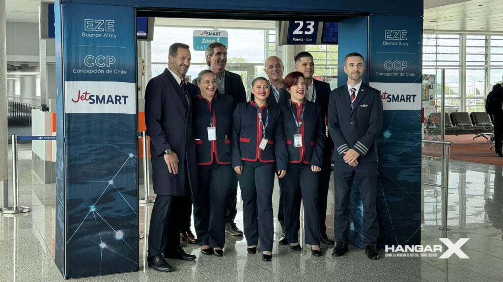 JetSMART Argentina inauguró su inedita ruta a Concepción JetSMART Argentina inauguró su inedita ruta a Concepción
