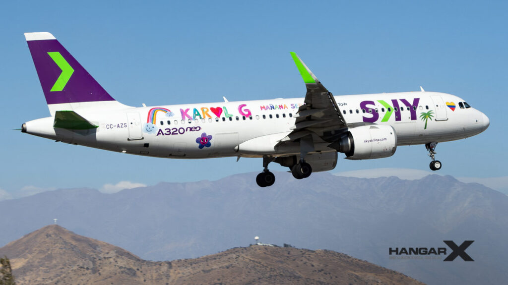 SKY Airline: Aerolínea oficial de la gira "Mañana Será Bonito" de Karol G SKY Airline: Aerolínea oficial de la gira "Mañana Será Bonito" de Karol G