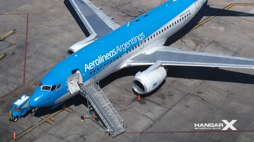 Boeing 737-700 (LV-CYO) de Aerolíneas Argentinas 