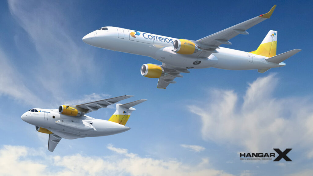 Embraer y Correios se unen para optimizar el transporte aéreo de carga Embraer y Correios se unen para optimizar el transporte aéreo de carga