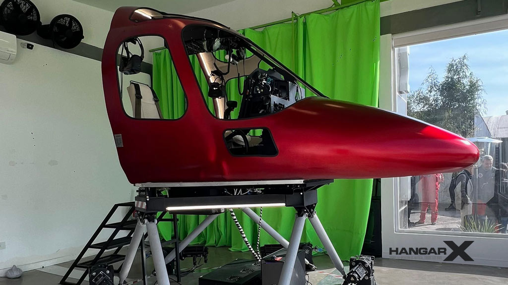 Simulador de Helicóptero 6XSIM de Realidad Mixta