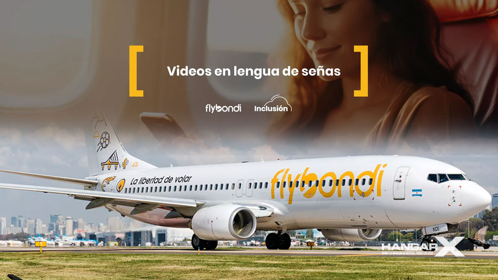 Flybondi lanza videos en lengua de señas para personas con discapacidad auditiva Flybondi lanza videos en lengua de señas para personas con discapacidad auditiva