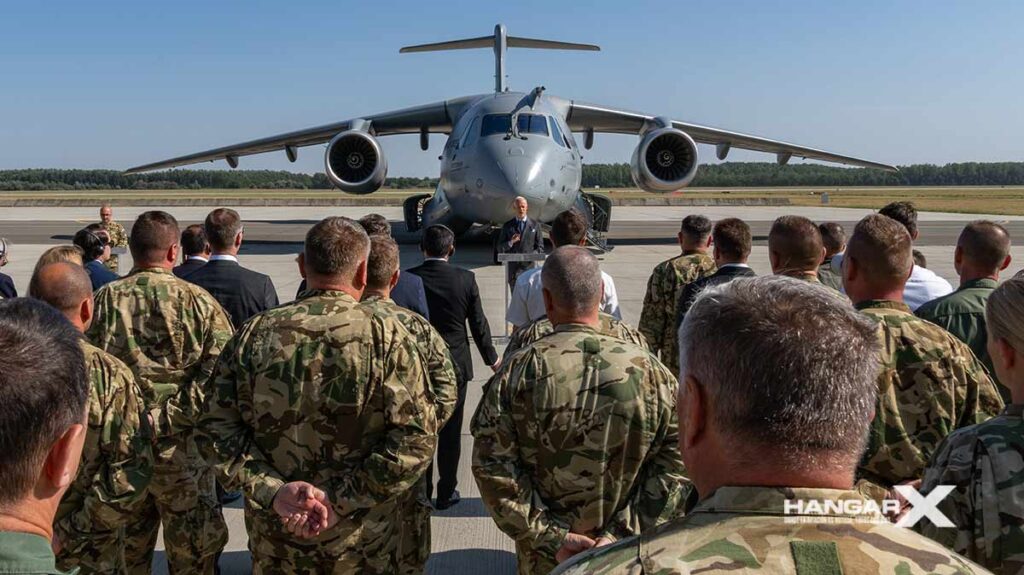 La Fuerza Aérea de Hungría recibió su primer Embraer C-390 Millennium La Fuerza Aérea de Hungría recibió su primer Embraer C-390 Millennium